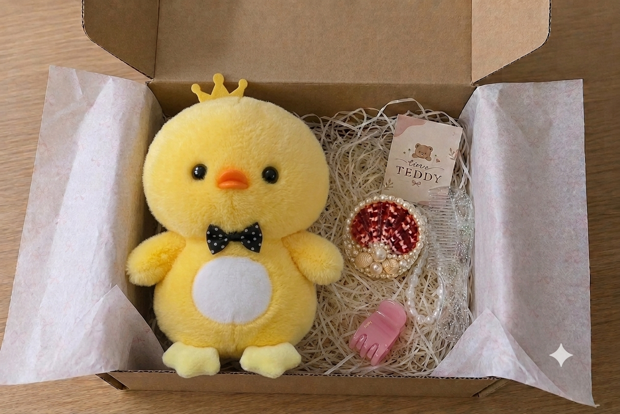 [Tiny Teddy x MiShell] Special Collaboration - Vịt nơ