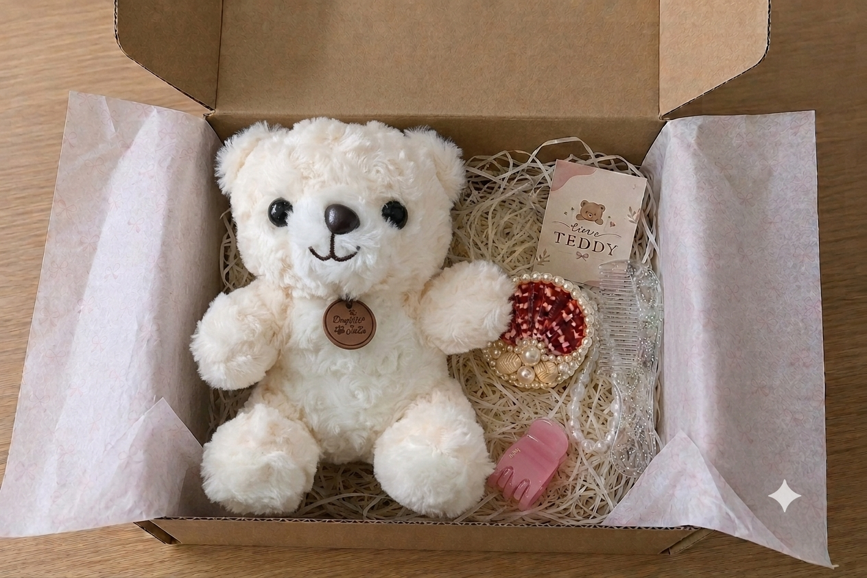 [Tiny Teddy x MiShell] Special Collaboration - Gấu kem