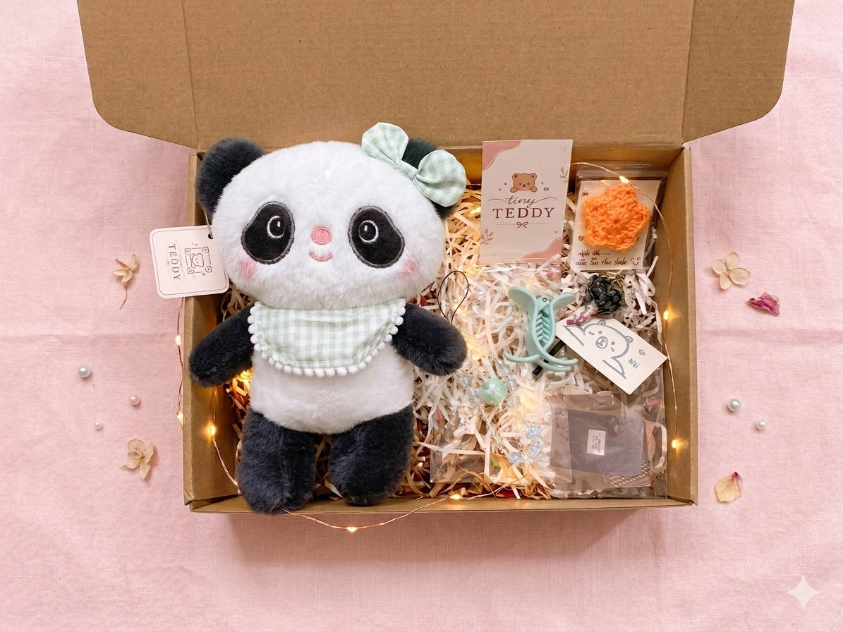 Hào quang rực rỡ - Panda yếm xanh